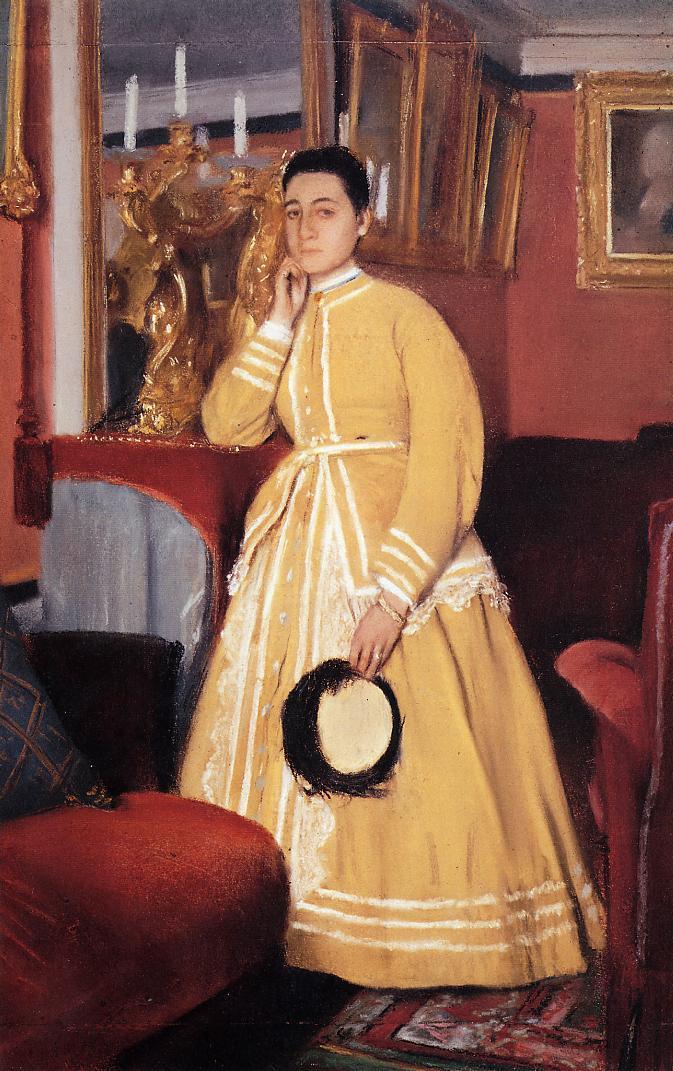 Portrait of Madame Edmondo Morbilli, born Therese De Gas 1869